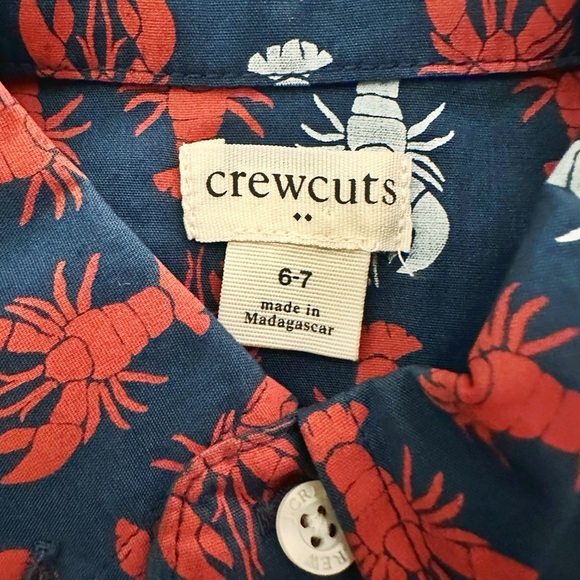 Crewcuts | Boys’ Washed Critter Shirt (6-7 yrs) 🦞 - Picture 3 of 3